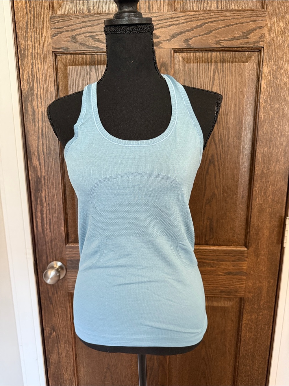 Lululemon Light Blue Swiftly Racerback Tank Top Aloha Size 6